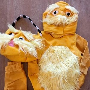 Pottery Barn Kids Lorax Halloween Costume 2T
